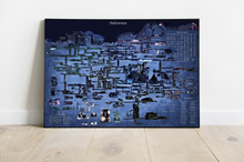 Cargar imagen en el visor de la galería, Mapa Hollow Knight Versión Estándar.