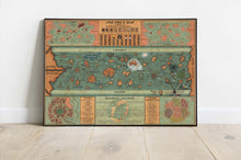 Cargar imagen en el visor de la galería, Edición Limitada Mapa One Piece Capítulos 1-597