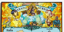 Cargar imagen en el visor de la galería, Mapa Jojo's Vento Aureo