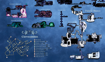 Mapa Hollow Knight Versión Estándar. – Mapasdeanime