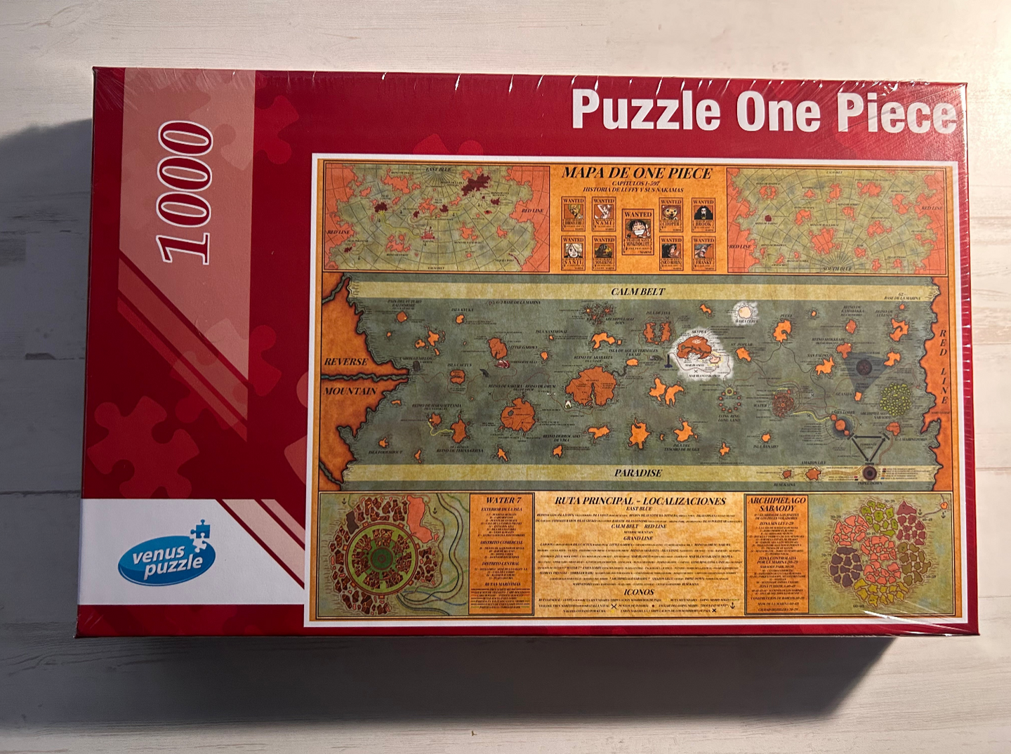 Puzzle One Piece: 1000 Piezas